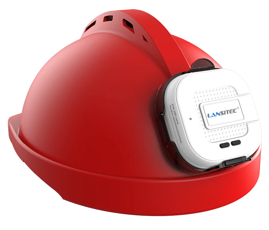 Summer 2025 Worker Safety & Heat-Stress Compliance 2 Lansitec Lorawan Helmet Sensor