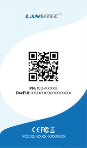 LoRaWAN Tracking Sticker Label