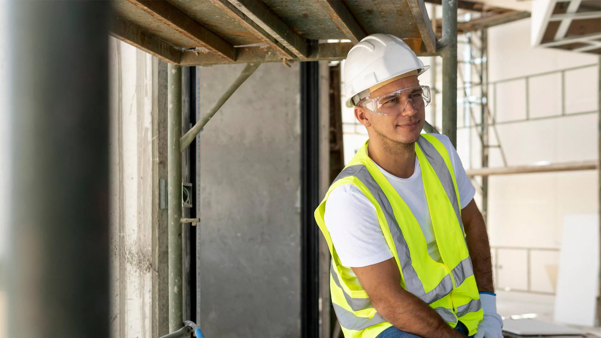 Gateway Bluetooth interno para proteção de canteiros de obras para trabalhadores solitários