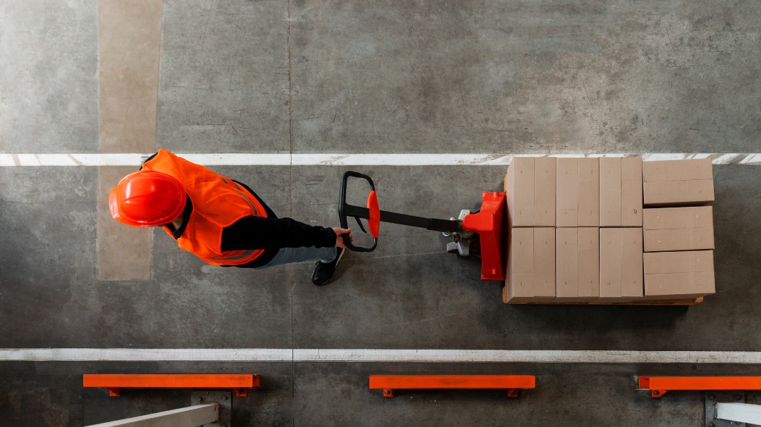 Positionnement de palettes de haute précision dans l'entrepôt logistique de CentralLink