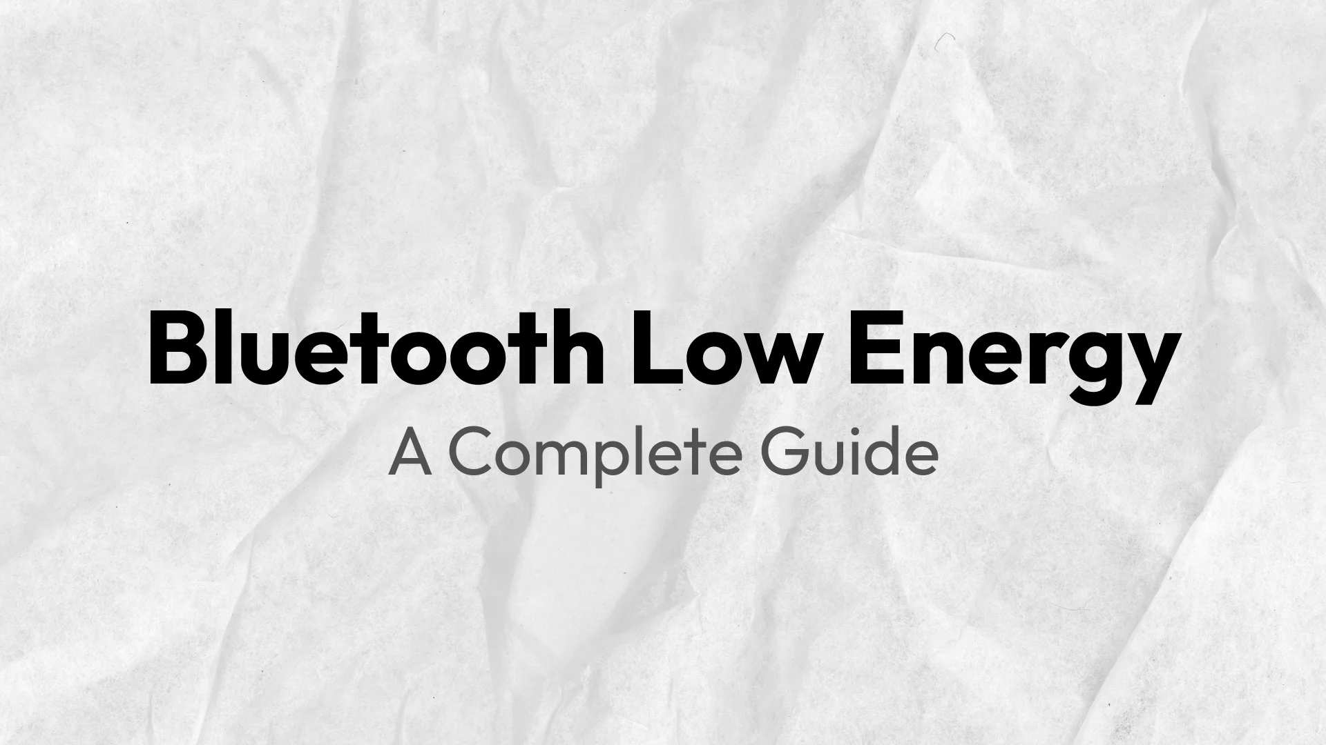 Bluetooth de baixa energia