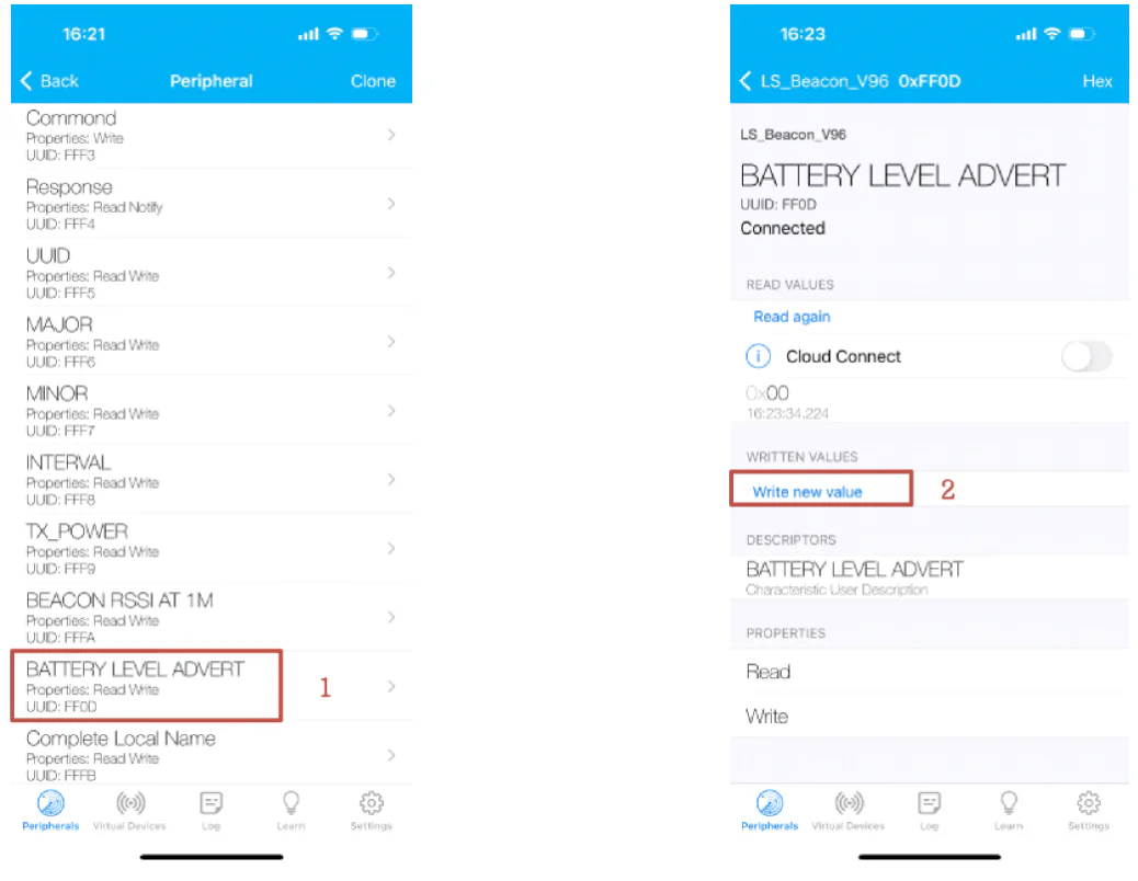 Manual do Usuário do Sinalizador Bluetooth B006 6 Lansitec B006 Badge Bluetooth Beacon Nível de bateria Anúncio Configuração