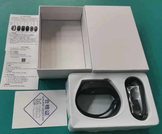 Manual do Usuário da Pulseira Bluetooth 8 Lansitec Pacote de pulseira Bluetooth