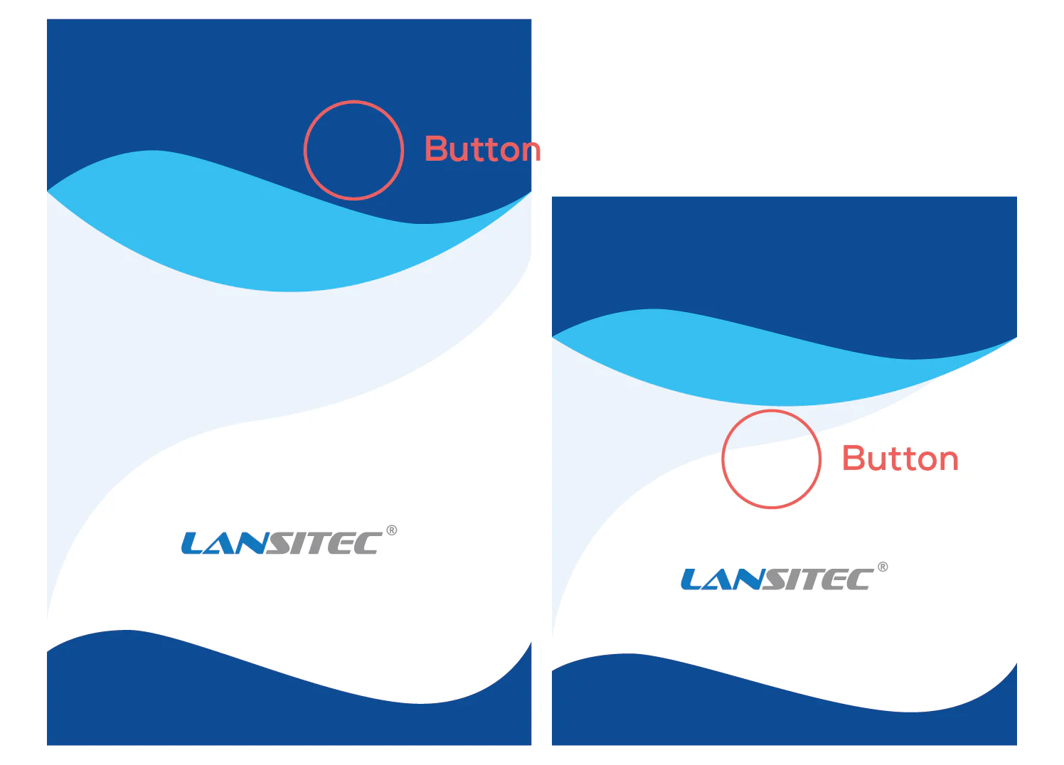 B002 블루투스 비콘 라벨 사용자 설명서 2 Lansitec 블루투스 라벨 버튼 기능
